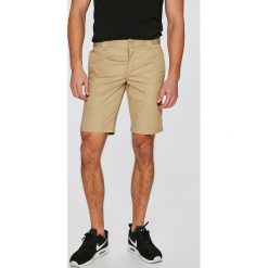 Dickies - Szorty. Szare spodenki i szorty męskie Dickies, z haftami, z bawełny, casualowe. Za 189,90 zł.