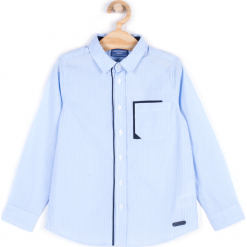 Koszula. Białe koszule chłopięce z długim rękawem ELEGANT JUNIOR BOY, z bawełny. Za 59,90 zł.