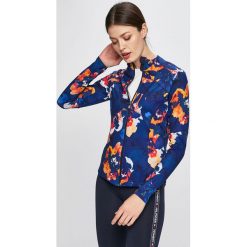 Desigual Sport - Bluza. Niebieskie bluzy sportowe damskie marki Desigual Sport, s, bez wzorów, z elastanu, bez rękawów, bez kaptura. Za 329,90 zł.