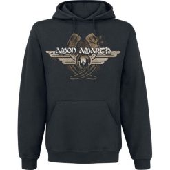 Bluzy męskie: Amon Amarth Horns Bluza z kapturem czarny