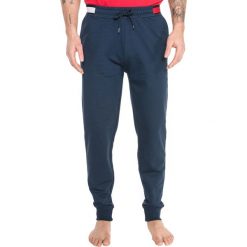 Tommy Hilfiger Spodnie do spania Niebieski. Niebieskie spodnie męskie m, z bawełny. Za 318,95 zł.