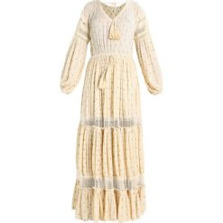 Free People SADA Długa sukienka ivory. Żółte sukienki damskie marki Free People, s, bez wzorów, z poliesteru, bez kołnierzyka, z długim rękawem, długie, maxi. Za 829,00 zł.