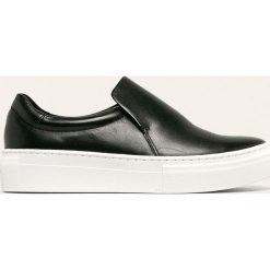 Vagabond - Buty skórzane Zoe Platform. Czarne buty sportowe damskie Vagabond, ze skóry. W wyprzedaży za 299,90 zł.