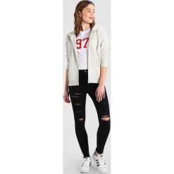 Bluzy rozpinane damskie: ONLY ONLABSOLUTE FINLEY ZIP HOOD Bluza rozpinana oatmeal