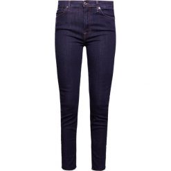 7 for all mankind Jeans Skinny Fit raw indigo. Niebieskie jeansy damskie skinny marki 7 for all mankind, z elastanu. W wyprzedaży za 479,40 zł.