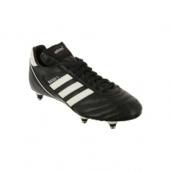 Buty do piłki nożnej Kaiser Cup SG korki. Czarne bez kategorii marki Adidas, ze skóry, do piłki nożnej. Za 249,99 zł.