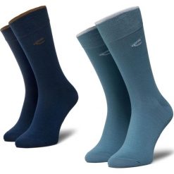 Zestaw 2 par wysokich skarpet męskich CAMEL ACTIVE - 6438 Blue Heaven 361. Niebieskie skarpetki męskie Camel Active, bez wzorów, z elastanu. Za 39,00 zł.