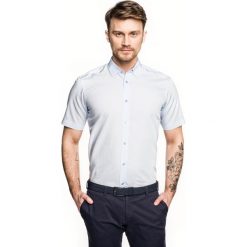 Koszula bexley 2626 krótki rękaw custom fit niebieski. Niebieskie koszule męskie Recman, m, z krótkim rękawem. Za 109,00 zł.
