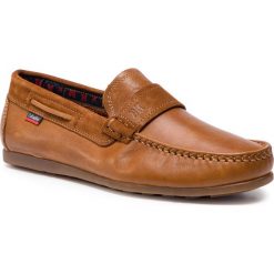 Mokasyny CALLAGHAN - Driveline 15202 Cuero. Pomarańczowe mokasyny męskie marki Callaghan, na co dzień, bez wzorów, ze skóry, bez zapięcia. Za 469,00 zł.