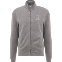 Hackett London Bluza rozpinana charcoal. Szare bluzy męskie marki Hackett London, m, bez wzorów, z bawełny, bez kołnierzyka, bez rękawów, bez kaptura. Za 609,00 zł.