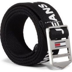 Pasek Damski TOMMY JEANS - Tjw Explorer 3.5 AW0AW08151 BLK. Czarne paski damskie Tommy Jeans, w paski, z jeansu. Za 139,00 zł.