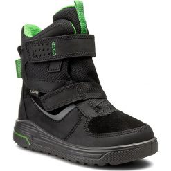 Buty zimowe chłopięce: Śniegowce ECCO – Urban Snowboarder GORE-TEX 72215252562 Black/Black/Meadow