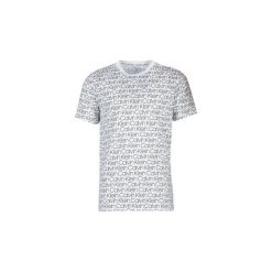 T-shirty z krótkim rękawem Calvin Klein Jeans 000NM1699E-4ZJ. Białe t-shirty męskie Calvin Klein Jeans, s, bez wzorów, z jeansu, bez kołnierzyka, krótkie. Za 189,00 zł.