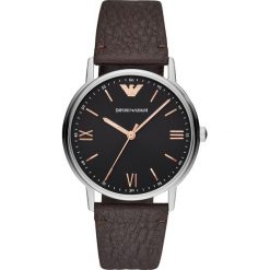Zegarek EMPORIO ARMANI - Kappa AR11153 Brown/Silver. Pomarańczowe zegarki męskie Emporio Armani. Za 799,00 zł.
