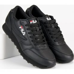 FILA ORBIT JOGGER LOW 1010264-12V. Czarne buty sportowe męskie Fila, bez zapięcia. Za 369,90 zł.