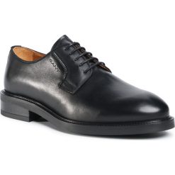Półbuty GANT - Flairville 21631019 Black G00. Czarne buty wizytowe męskie GANT, ze skóry, bez zapięcia. Za 669,00 zł.