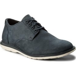 Półbuty CLARKS - Glaston Walk 261339047 Navy Nubuck. Niebieskie półbuty męskie Clarks, na co dzień, bez wzorów, ze skóry, bez zapięcia. W wyprzedaży za 259,00 zł.