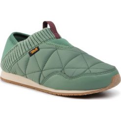 Sneakersy TEVA - Ember Moc 1018225 Hgn. Zielone półbuty damskie Teva, na co dzień, bez wzorów, z zamszu, bez obcasa, na płaskiej podeszwie, bez zapięcia. Za 299,00 zł.