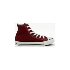 Buty Converse ALL STAR HI MAROON. Czerwone trampki męskie Converse, bez wzorów, retro, bez zapięcia. Za 324,96 zł.