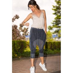 Spodnie MORIENE NAVY. Niebieskie spodnie damskie Spodnie MORIENE NAVY, s. Za 158,00 zł.