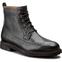 Kozaki POLO RALPH LAUREN - Nickson A86-XZ075 XY075 XW07Z Black. Czarne glany męskie Polo Ralph Lauren, z materiału. W wyprzedaży za 829,00 zł.