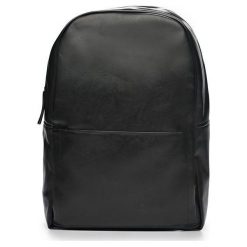 Czarny elegancki plecak miejski Solier FORRES. Czarne plecaki damskie Tagless, bez wzorów, ze skóry ekologicznej, eleganckie. Za 148,71 zł.