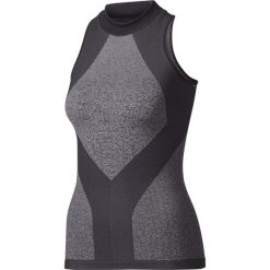 Bluzki asymetryczne: Adidas Koszulka damska Seamless Tank szara r. M (BR5235)