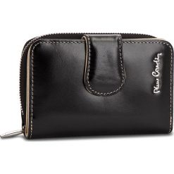 Duży Portfel Damski PIERRE CARDIN - 01 LINE 115 Black 19118. Czarne portfele damskie Pierre Cardin, bez wzorów, ze skóry. W wyprzedaży za 119,00 zł.