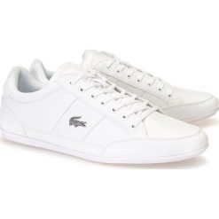 LACOSTE CHAYMON BL 1 CMA > 737CMA009421G. Buty sportowe męskie Lacoste, ze skóry, bez zapięcia, tenisowe. W wyprzedaży za 309,99 zł.