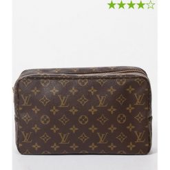 Kosmetyczki damskie: Kosmetyczka „Toiletry Pouch GM” w kolorze brązowym – 27 x 16 x 7 cm