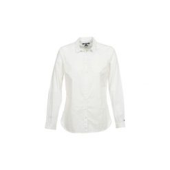 Koszule Tommy Hilfiger FELIPA. Białe koszule damskie TOMMY HILFIGER, bez wzorów, bez kołnierzyka, bez rękawów. Za 233,40 zł.
