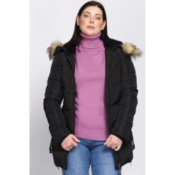 Czarna Kurtka Slice Of Love. Czarne bomberki damskie Born2be, na jesień, l. Za 169,99 zł.