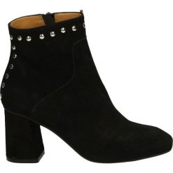 Botki - 1241 CAM NERO. Czarne botki damskie na zamek Venezia, ze skóry. Za 279,00 zł.