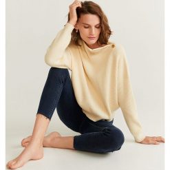 Mango - Jeansy Isa. Niebieskie jeansy damskie Mango, s, bez wzorów, z elastanu. Za 129,90 zł.