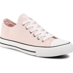 Trampki SPRANDI - WP40-CZ030-1 Pink. Różowe półbuty damskie Sprandi, bez wzorów, z gumy, bez zapięcia. Za 69,99 zł.