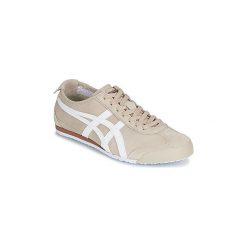 Buty Onitsuka Tiger MEXICO 66 SIMPLY. Brązowe trampki męskie Onitsuka Tiger, bez wzorów, bez zapięcia. Za 272,30 zł.