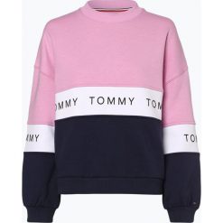 Tommy Jeans - Damska bluza nierozpinana, czarny. Czarne bluzy z nadrukiem damskie Tommy Jeans, l, z jeansu. Za 449,95 zł.