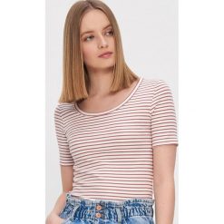 Koszulka basic - Fioletowy. Fioletowe koszulki damskie House, s, bez wzorów, bez kołnierzyka, bez rękawów. Za 25,99 zł.