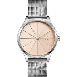Lacoste Nikita 2001042. Różowe zegarki damskie marki Lacoste, złote. W wyprzedaży za 595,00 zł.