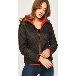 Desigual - Kurtka. Czarne kurtki damskie Desigual, s, z haftami, z poliesteru, krótkie. Za 499,90 zł.
