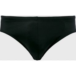 Emporio Armani - Kąpielówki. Niebieskie kąpielówki męskie Emporio Armani, m, bez wzorów, z elastanu. W wyprzedaży za 129,90 zł.