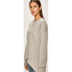 Answear - Bluza. Szare bluzy damskie ANSWEAR, s, bez wzorów, z bawełny, bez rękawów, bez kaptura. W wyprzedaży za 89,90 zł.
