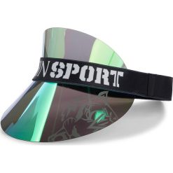 Daszek PLEIN SPORT - Visor Hat 000 MAC0395 STE003N Green 05. Zielone czapki damskie z materiału. W wyprzedaży za 559,00 zł.