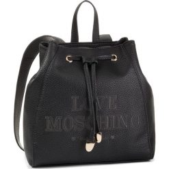 Plecak LOVE MOSCHINO - JC4289PP08KN0000 Nero. Czarne plecaki damskie Love Moschino, bez wzorów, ze skóry ekologicznej, eleganckie. Za 959,00 zł.
