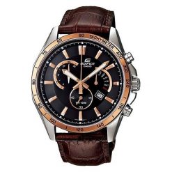 Zegarek Casio Męski EFR-510L-5AVEF Edifice Retrograde brązowy. Brązowe zegarki męskie CASIO. Za 686,61 zł.