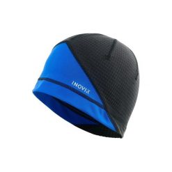 Czapka narciarska XC S 500 dla dorosłych. Czarne czapki damskie INOVIK, bez wzorów, z elastanu. Za 39,99 zł.