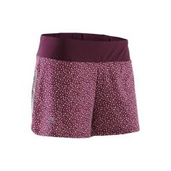 Spodenki do biegania RUN DRY damskie. Czarne szorty damskie KALENJI. Za 39,99 zł.