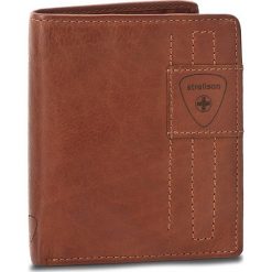 Portfele męskie: Duży Portfel Męski STRELLSON – Upminster 4010001929 Cognac 703