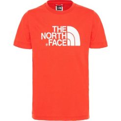 Koszulka Dziecięca The North Face Easy T0A3P7M6J - czerwony. Czerwone t-shirty chłopięce The North Face, bez wzorów, bez rękawów. Za 76,99 zł.