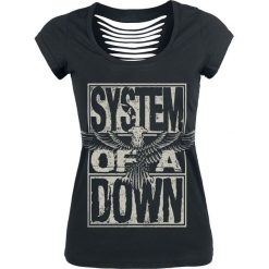 Bluzki damskie: System Of A Down Stacked Eagle Koszulka damska czarny